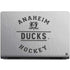 NHL Anaheim Ducks Black Text Dell Inspiron Skin